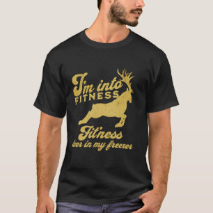 Camiseta Eu estou na Malhação Ajustado Deer no meu gelado H