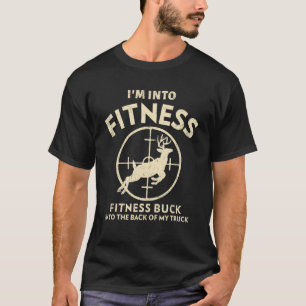 Camiseta Eu estou na Malhação deste Buck na parte de trás d