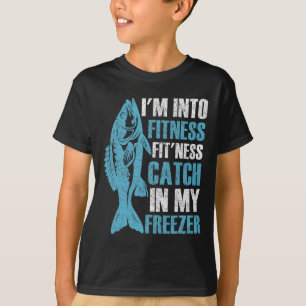 Camiseta Eu estou na Malhação Engraçado Pescador de Pesca H