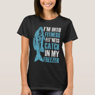 Camiseta Eu estou na Malhação Engraçado Pescador de Pesca H