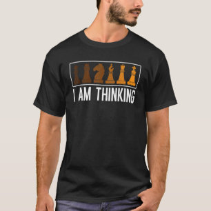 Camiseta Eu Estou Pensando Esporte Conselho Do Grande Mestr