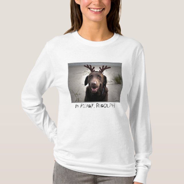 Camiseta Eu estou pronto (Frente)
