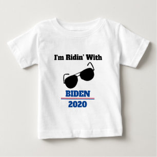 Camiseta Eu estou Ridin' com Biden em 2020