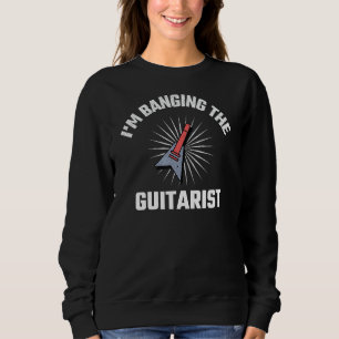 Camiseta Eu estou tocando o guitarrista - Novidade engraçad