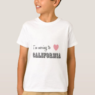 Camiseta Eu estou transportando-me a Califórnia