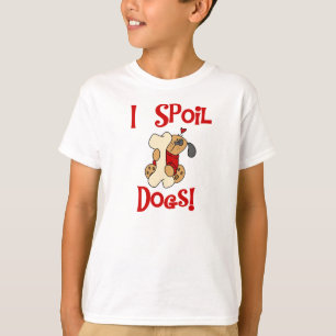 Camiseta Eu estrago cães