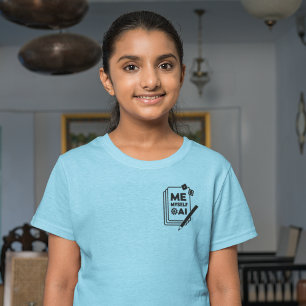 Camiseta Eu, Eu Próprio E IA, Meninas de Arte Negra