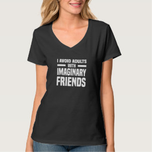 Camiseta Eu Evito Adultos Com Ateísmo Imaginário