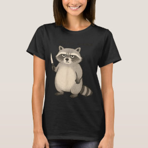 Camiseta Eu Exijo Lanches Funny Mpy Guaxinim Lixo Meme Lanc