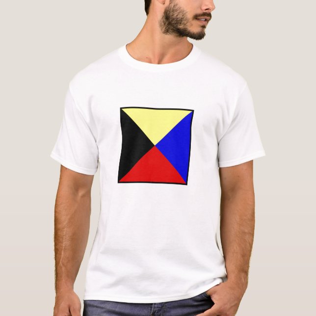 Camiseta Eu exijo um reboque (a bandeira somente) (Frente)