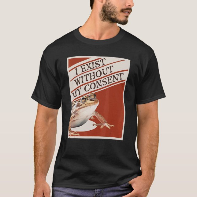 Camiseta Eu Existe Sem Meu Consentimento (Frente)