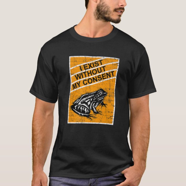 Camiseta Eu Existe Sem Meu Consentimento (Frente)