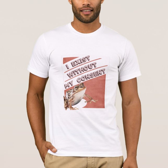 Camiseta Eu Existe Sem Meu Consentimento Memória Sapada Sap (Frente)