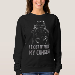 Camiseta Eu Existe Sem Meu Consentimento, Sapo Surreal Surr