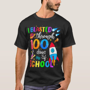 Camiseta Eu Explodi Por 100 Dias De Escola 100º Dia De Chá