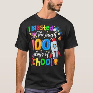 Camiseta Eu Explodi Por 100 Dias De Escola 100º Dia De Chá