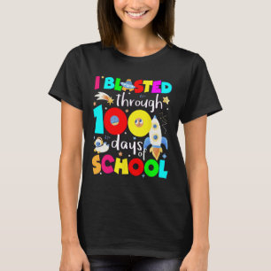 Camiseta Eu Explodi Por 100 Dias De Escola 100º Dia De Chá