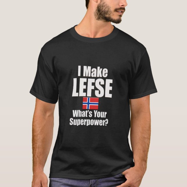 Camiseta Eu Faço A Esquerda Qual É O Seu Superpoder (Frente)