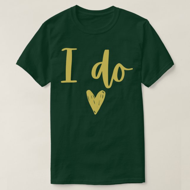 Camiseta Eu faço a festa de despedida de solteira da noiva  (Frente do Design)