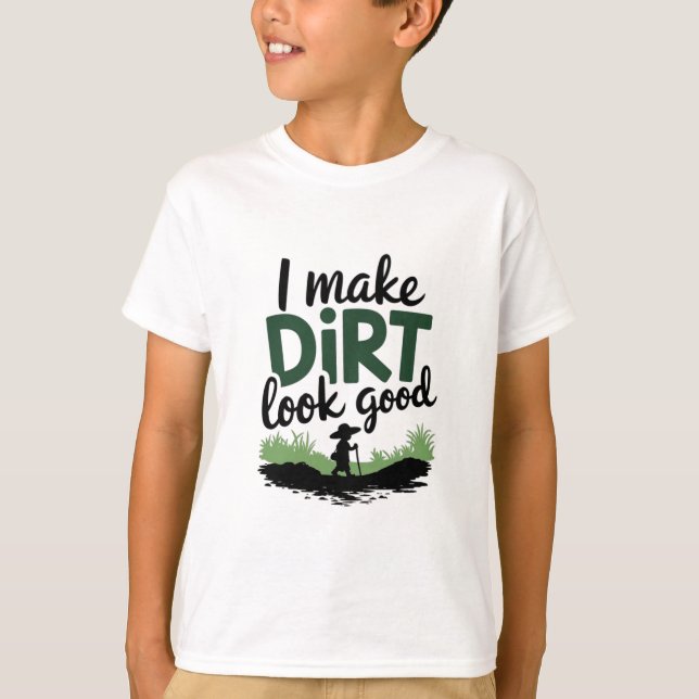 Camiseta Eu faço a sujeira parecer boa (Frente)