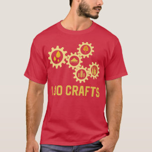 Camiseta Eu Faço Artesanatos Em Casa Fazendo Artesanato Bee
