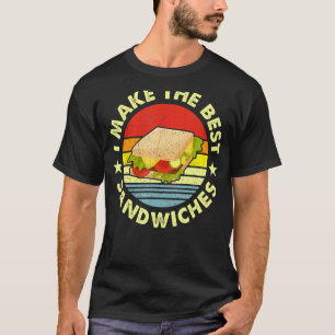 Camiseta Eu Faço As Melhores Sanduíches Para O Criador De S
