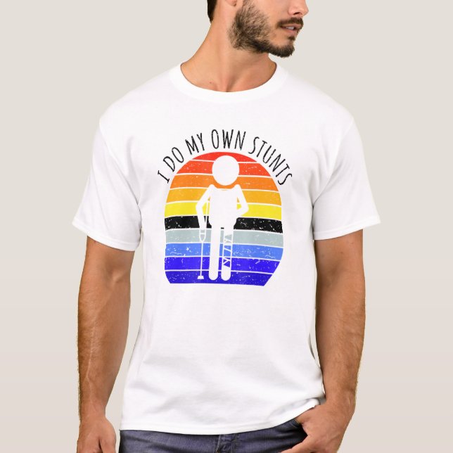 Camiseta Eu Faço As Minhas Próprias Pedras Começam Bem Em B (Frente)