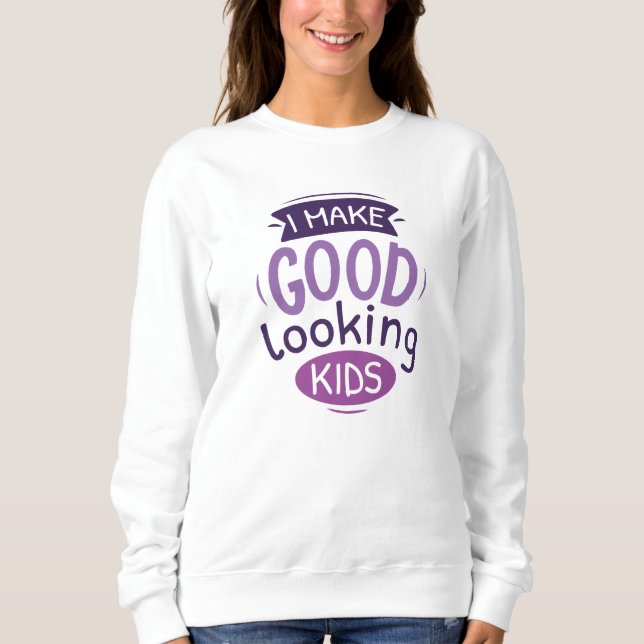 Camiseta Eu Faço Bons Crianças De Olhar (Frente)
