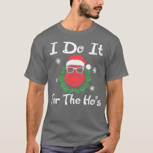 Camiseta Eu Faço Isso Para O Feliz Natal Gi Do Xmas