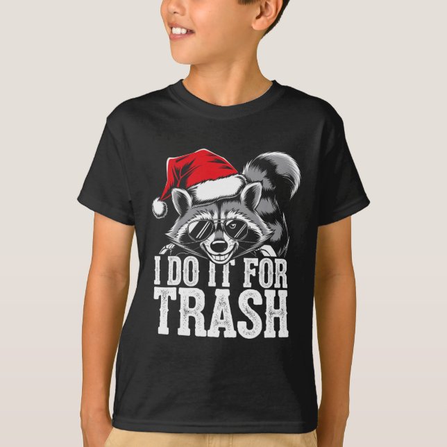 Camiseta Eu Faço Isso Para Os Papais noeis De Natal Engraça (Frente)