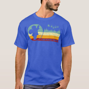 Camiseta Eu Faço Isso Pelo Estilo Retroativo Do Hos