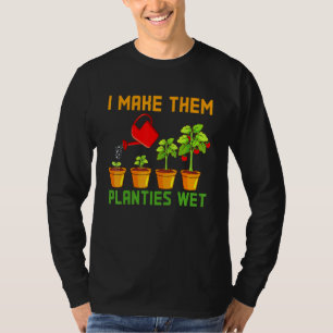 Camiseta Eu Faço-Lhes Planta Molhada