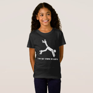 Camiseta Eu faço minhas próprias acrobacias