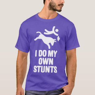 Camiseta Eu faço minhas próprias acrobacias, pau-brasil mon
