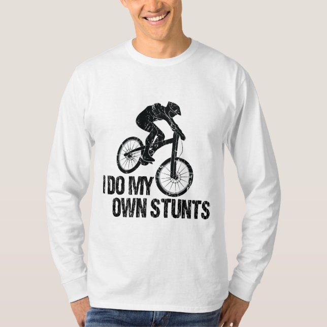Camiseta Eu Faço Minhas Próprias Pedras Descida Brincando (Frente)