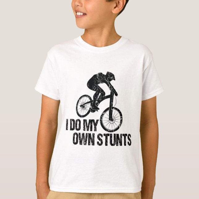 Camiseta Eu Faço Minhas Próprias Pedras Descida Brincando (Frente)