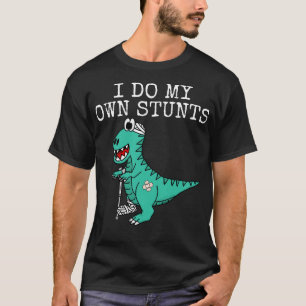 Camiseta Eu Faço Minhas Próprias Pedras Dinossauro Vai Fica