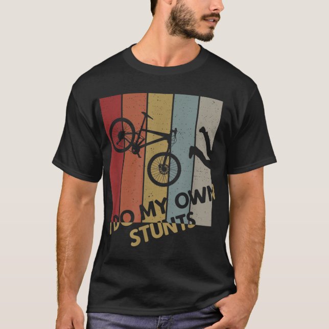 Camiseta Eu Faço Minhas Próprias Pedras - Montanha Biciclet (Frente)