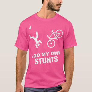 Camiseta Eu Faço Minhas Próprias Pedras Pedindo - Bicicleta