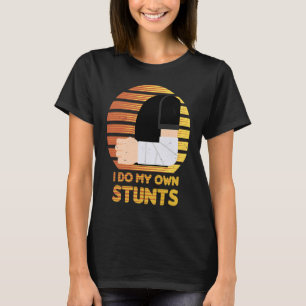 Camiseta Eu Faço Minhas Próprias Pedras Quebradas Feridas D