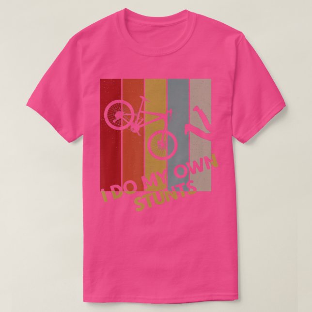 Camiseta Eu Faço Minhas Próprias PedrasMontanha Bicicleta E (Frente do Design)