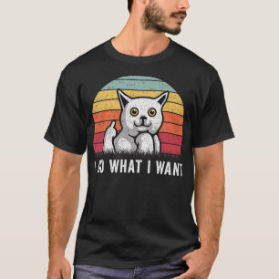 Camiseta Eu Faço O Que Eu Quero Engraçado E Bonito Prêmio D