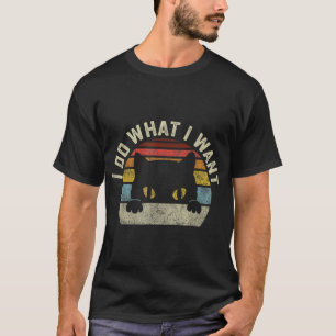 Camiseta Eu Faço O Que Eu Quero Gato