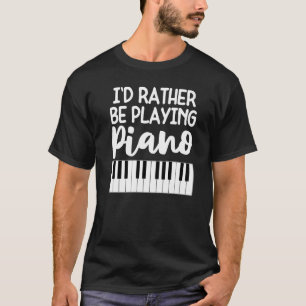 Camiseta Eu Faço O Que Eu Quero Gato Mulheres Músico Piano