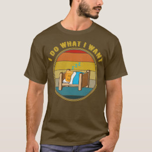 Camiseta Eu Faço O Que Eu Quero Que O Nugget De Frango Dorm