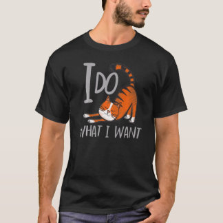 Camiseta Eu Faço O Que Quero Com O Meu Gato