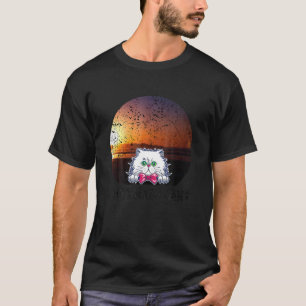 Camiseta Eu Faço O Que Quero Silhueta De Gato Halloween