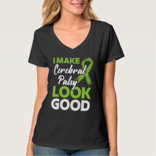 Camiseta Eu Faço Paralisia Cerebral Parecer Boa Doença Tran