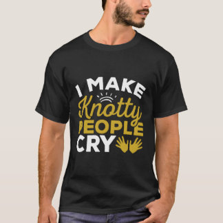 Camiseta Eu Faço Pessoas Chorar Terapêutica De Massagem Eng