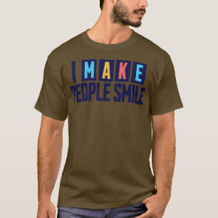 Camiseta Eu Faço Pessoas Sorrirem Dentista Engraçado 1